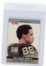 1990 Pro Set Lynn Swann Super Bowl MVPs Football Card