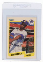 1990 Fleer Ken Griffey Jr. Baseball Card