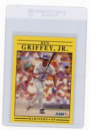 1991 Fleer Ken Griffey Jr. Baseball Card
