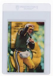 1996 Fleer Skybox Impact Brett Favre Football Card