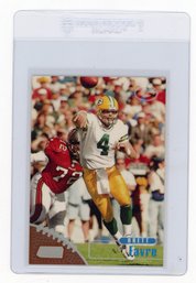1998 Topps Stadium Club Brett Favre Football Card