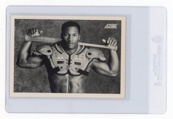 1990 Score Bo Jackson Baseball Card