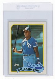 1989 Topps Bo Jackson Baseball Card