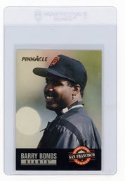 1993 Score Pinnacle Barry Bonds Hometown Heroes Baseball Card