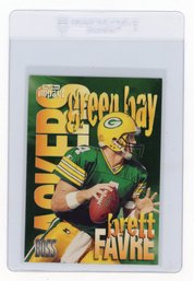 1997 Skybox Impact Brett Favre Boss Football Card