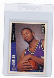 Ray Allen Rookie Card 1996 Upper Deck Collector's Choice Basketball Card