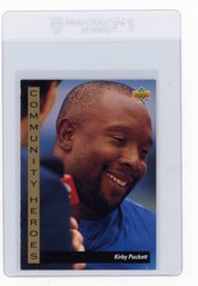 1993 Upper Deck Kirby Puckett Community Heroes Baseball Card