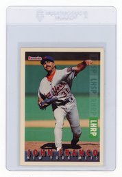 1995 Topps Bazooka John Franco Baseball Card