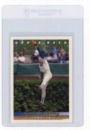 1993 Upper Deck Ryne Sandberg Baseball Card