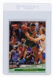 1992 Fleer Ultra Reggie Lewis Basketball Card
