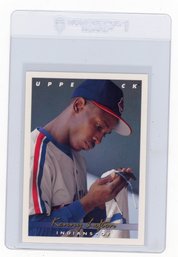 1993 Upper Deck Kenny Lofton Baseball Card
