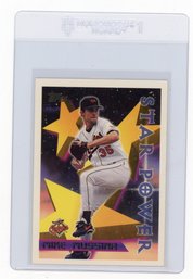 1996 Topps Mike Mussina Star Power Baseball Card