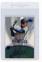 2004 Upper Deck Diamond Prosigs Collection Ichiro Baseball Card