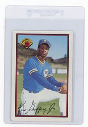 Ken Griffey Jr. Rookie Card 1989 Bowman Baseball Card