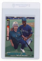 1995 Upper Deck Collector's Choice Ken Griffey Jr. AL HR Champ Baseball Card