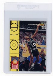 1993 Upper Deck Dennis Rodman Executive Board Basketball Card
