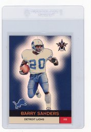 2000 Pacific Vangaurd Barry Sanders Football Card
