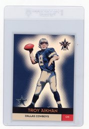 2000 Pacific Vangaurd Troy Aikman Football Card