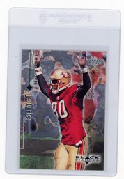 1998 Upper Deck Black Diamond Jerry Rice Football Card