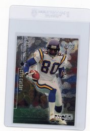 1998 Upper Deck Black Diamond Cris Carter Football Card
