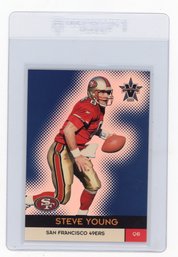 2000 Pacific Vangaurd Steve Young Football Card