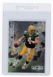 1998 Upper Deck Black Diamond Brett Favre Football Card