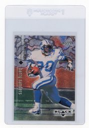 1998 Upper Deck Black Diamond Barry Sanders Football Card