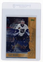 1998 Topps Finest Olaf Kolzig Mystery Hockey Card