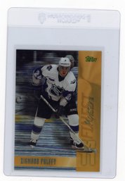 1998 Topps Finest Zigmund Palffy Mystery Hockey Card