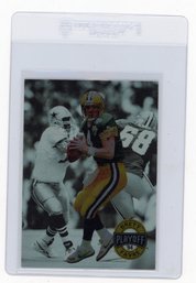 1994 Playoff Brett Favre Football Card