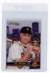 2004 Donruss Studio Cal Ripken Jr. Baseball Card