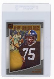 2018 Panini Donruss Joe Greene All Time Gridiron Kings Football Card