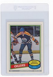 1992 O-Pee-Chee Anniversary Series Mark Messier Hockey Card