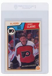 1983 O-pee-chee Bobby Clarke Hockey Card
