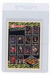 1993 Topps Certified Winner 6 Premier Black Gold Hockey Card