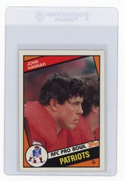 1984 Topps John Hannah Football Card
