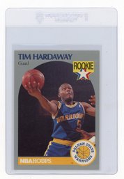 Tim Hardaway Rookie Card 1990 NBA Hoops Basktball Card