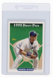 2006 Topps Derek Jeter Rookie Of The Week Baseball Card