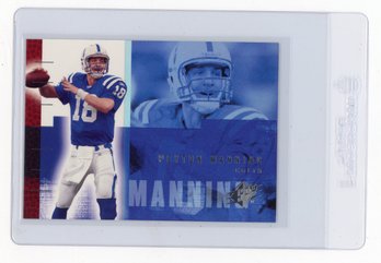 2006 Upper Deck SPx Peyton Manning Football Card