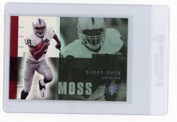 2006 Upper Deck SPx Randy Moss Football Card