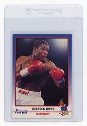 1991 Kayo Riddick Bowe Boxing Card