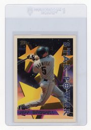 1996 Topps Jeff Bagwell Star Power Baseball Card