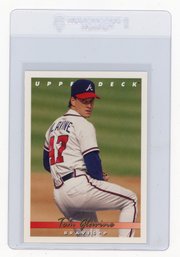 1993 Upper Deck Tom Glavine Baseball Card