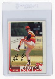 1982 Topps Nolan Ryan Baseball Card