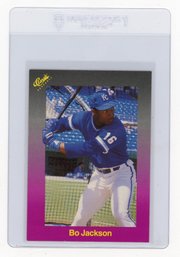 1989 Classic Bo Jackson Baseball Card