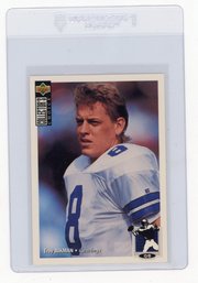 1994 Upper Deck Collector's Choice Troy Aikman Football Card