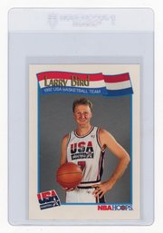 1991 NBA Hoops Larry Bird USA Basketball Card