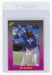 1989 Classic Bo Jackson Baseball Card
