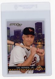 2004 Donruss Studio Cal Ripken Jr. Baseball Card
