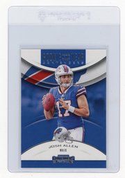 Josh Allen Rookie Card 2018 Panini Contenders Rookie Of The Year Contenders Football Card